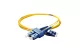 LEGRAND 032605 patch kábel optika OS1/OS2 (UPC) monomódusú SC/LC duplex 9/125um LSZH (LSOH) sárga 3 méter LCS3