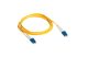 LEGRAND 032608 patch cable optics OS1/OS2 (UPC) monomode LC/LC duplex 9/125um LSZH (LSOH) yellow 3 meters LCS3