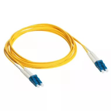 LEGRAND 032628 patch kábel optika OS1/OS2 (UPC) monomódusú LC/LC duplex 9/125um LSZH (LSOH) sárga 0,5 méter LCS3