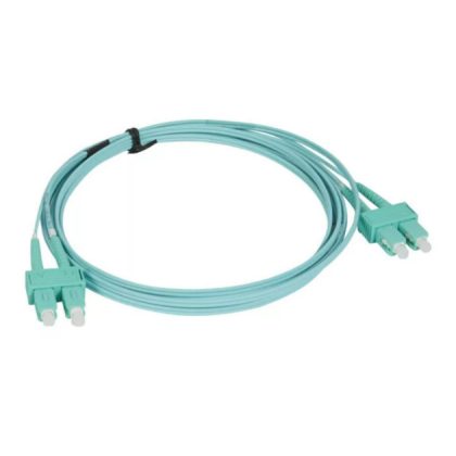   LEGRAND 032632 patch kábel optika OM4 multimódusú SC/SC duplex 50/125um LSZH (LSOH) kék 3 méter LCS3