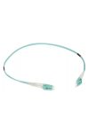 LEGRAND 032633 patch kábel optika OM4 multimódusú LC/LC duplex 50/125um LSZH (LSOH) kék 0,5 méter LCS3