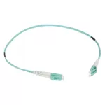 LEGRAND 032633 patch kábel optika OM4 multimódusú LC/LC duplex 50/125um LSZH (LSOH) kék 0,5 méter LCS3