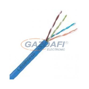  LEGRAND 032757 cablu de perete cupru Cat6 ecranat (SF / UTP) 4 fire (AWG24) LSZH (LSOH) albastru - tambur de cablu de 500m LCS3