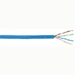 LEGRAND 032758 fali kábel réz Cat6 árnyékolt (F/UTP) 4 érpár (AWG23) PVC kék Eca 500m-kábeldob LCS3