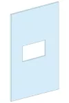 SCHNEIDER 03281 Prisma Plus Homloklap INS630, függőleges, rögzített, billenőkaros kapcsoló, csatornába