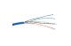 LEGRAND 032856 fali kábel réz Cat6 árnyékolt (F/UTP) 4 érpár (AWG23) LSZH (LSOH) kék Dca-s2,d2,a1 305m-kartondoboz LCS3