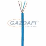   LEGRAND 032863 fali kábel réz Cat6 árnyékolatlan (U/UTP) 2x4 érpár (AWG23) LSZH (LSOH) kék - 500m-kábeldob LCS3