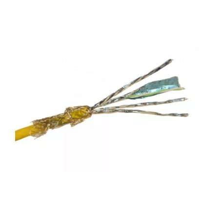  LEGRAND 032882 fali kábel réz Cat7 árnyékolt (S/FTP) 4 érpár (AWG23) LSZH (LSOH) sárga Bca-s1,d1,a1, 500m-kábeldob LCS3 500m-kábeldob LCS3
