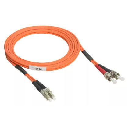   LEGRAND 033065 patch kábel optika OM2 (UPS) multimódusú LC/ST duplex 50/125um LSZH (LSOH) narancs 2 méter LCS3