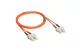 LEGRAND 033071 patch kábel optika OM2 (UPS) multimódusú SC/SC duplex 50/125um LSZH (LSOH) narancs 3 méter LCS3