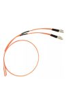 LEGRAND 033075 patch cable optics OM2 (UPS) multimode SC/LC duplex 50/125um LSZH (LSOH) orange 1 meter LCS3