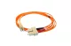 LEGRAND 033075 patch kábel optika OM2 (UPS) multimódusú SC/LC duplex 50/125um LSZH (LSOH) narancs 1 méter LCS3