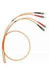 LEGRAND 033080 patch cable optics OM2 (UPS) multimode ST/ST duplex 50/125um LSZH (LSOH) orange 1 meter LCS3