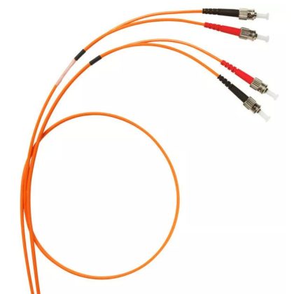   LEGRAND 033080 patch cable optics OM2 (UPS) multimode ST/ST duplex 50/125um LSZH (LSOH) orange 1 meter LCS3