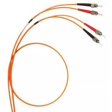 LEGRAND 033081 patch cable optics OM2 (UPS) multimode ST/ST duplex 50/125um LSZH (LSOH) orange 2 meters LCS3