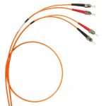   LEGRAND 033082 patch cable optics OM2 (UPS) multimode ST/ST duplex 50/125um LSZH (LSOH) orange 3 meters LCS3