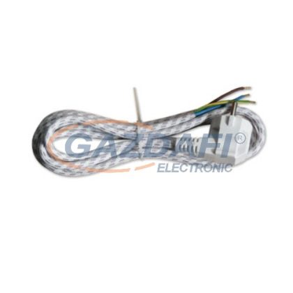   COMMEL 0333 csatlakozókábel vasalóhoz, 2m, 6A, 250V ~1300W, H03RT-H 3x0,75