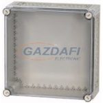   EATON 033809 CI44E-150 CI IP65 műanyag. elosztó Üres tok átlátszó fedéllel