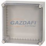   EATON 034138 CI44X-150 CI IP65 műanyag. elosztó Üres tok átlátszó fedéllel