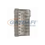 LEGRAND 034328 Nylbloc sorkapocs, szürke, 8 vezetékhez