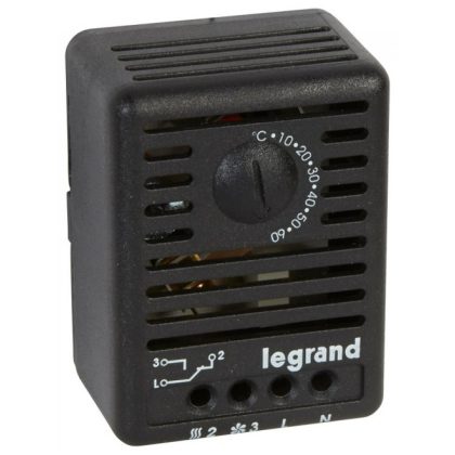   LEGRAND 034848 univerzális termosztát mágneses rögzítés NC(5A) + NO(10A) 5-60 °C 230V 50/60Hz