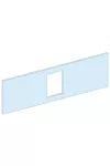 SCHNEIDER 03617 Prisma Plus Homloklap INS250, vízszintes