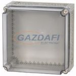   EATON 036182 CI44E-200 CI IP65 műanyag. elosztó Üres tok átlátszó fedéllel