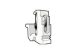 LEGRAND 036459 Altis Fixocap for G rails, for M5 screw