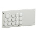   LEGRAND 036496 Cabstop cable entry plate 30 inputs + 98x145 solid surface