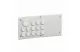 LEGRAND 036496 Cabstop kábelbevezető lap 30 bemenet + 98x145 tömör felület
