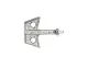 LEGRAND 036535 Atlantic - Marina kulcs fém zárakhoz, anya 6mm LEGRAND 036535 Atlantic - Marina kulcs fém zárakhoz, anya 6mm