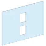   SCHNEIDER 03656 Prisma Plus Homloklap NS630 átkapcsoló, vízszintes, motoros hajtás