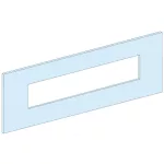   SCHNEIDER 03666 Prisma Plus Homloklap "P" 2 Vigi NSX630 függőleges megszakítóhoz