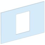 SCHNEIDER 03701 Prisma Plus Homloklap NS1600-hoz