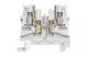 LEGRAND 037169 Viking3 fázis 4mm2 2-2 be-/kimenet sorkapocs szürke 1 emeletes csavarral