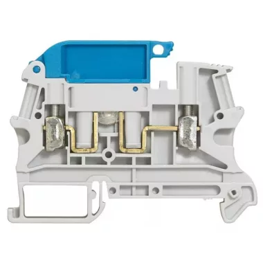 LEGRAND 037182 Viking3 fázis szak. 2,5mm2 nulla vezetékes sorkapocs kék 1 em. lev.dug.csav