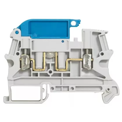 LEGRAND 037182 Viking3 fázis szak. 2,5mm2 nulla vezetékes sorkapocs kék 1 em. lev.dug.csav