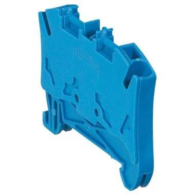 LEGRAND 037200 Viking3 neutral terminal block 2.5mm2 for 2 wires blue 1-story spring