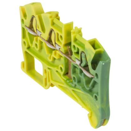   LEGRAND 037210 Viking3 protective ground terminal block 2.5mm2 3-wire 1-2 in/out metal base 1 em.