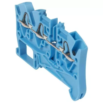   LEGRAND 037241 Viking3 nulla sorkapocs 2,5mm2 3 vezetékes 1-2 be/kiment,kék 1 emeletes rugós