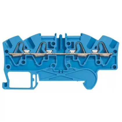   LEGRAND 037247 Viking3 neutral terminal block 2.5mm2 4-wire, 2-2 in/out, blue 1-layer spring