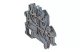 LEGRAND 037256 Viking3 phase 4mm2 LED terminal block for 4 wires, gray 2-story spring