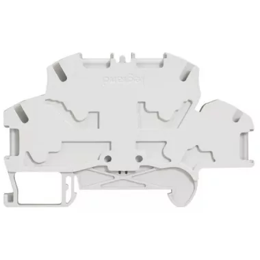 LEGRAND 037268 Viking3 fázissorkapocs 4mm2 4 vezetékes.hez szürke 2 emeletes rugós