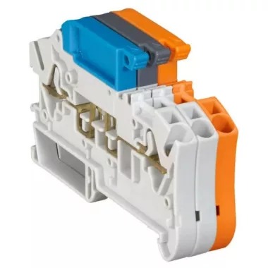 LEGRAND 037285 Viking3 phase disconnector 2.5mm2 terminal block orange 1-story lev.plug.spring