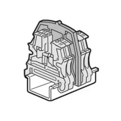   LEGRAND 037561 Viking3 partition and vertical bulkhead 12-15mm spacing, 1 input-1 output, with screw