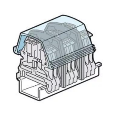 LEGRAND 037568 Viking3 vágható védőfedél 1m hossz 5-6-8-10mm osztástávolság,csavaroshoz