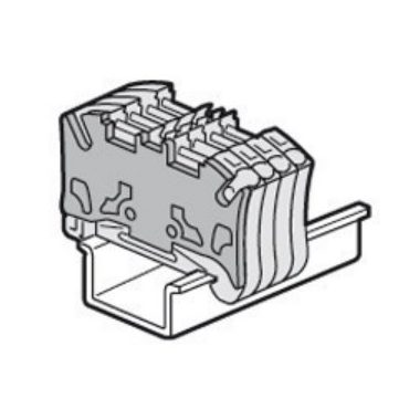 LEGRAND 037586 Viking3 insulating end cap 5 mm pitch 1 in- 1 out, for spring