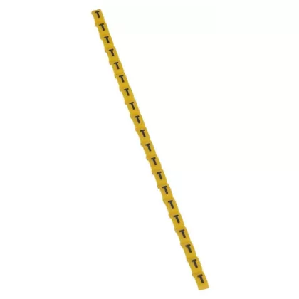 LEGRAND 038429 Duplix T jelölő sárga