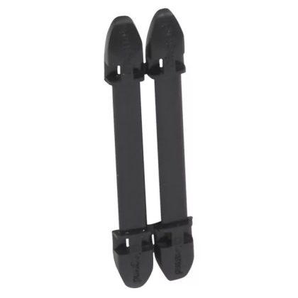 LEGRAND 038450 Duplix 7 karakter tartó fekete