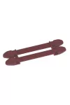LEGRAND 038452 Duplix 7 karakter tartó piros